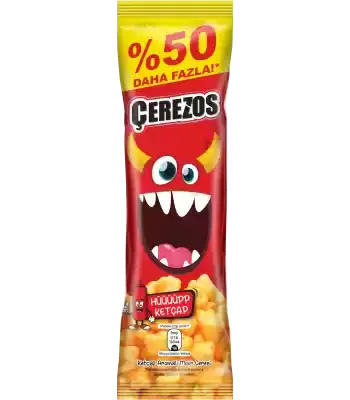 Çerezos Ketçaplı Cips 26 Gr