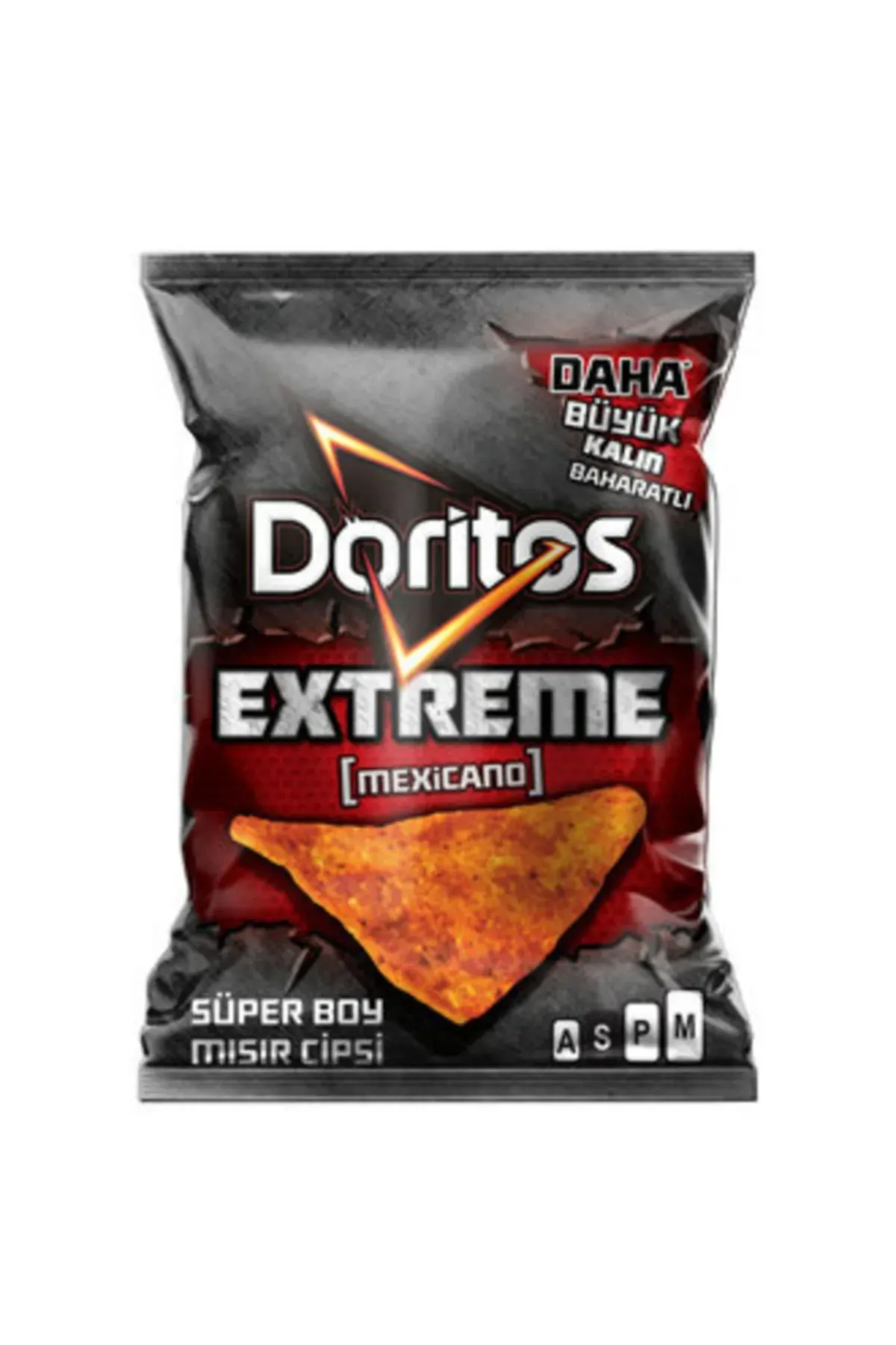 Doritos Extreme Mexicano Acı Baharatlı Mısır Cipsi Süper Boy 130 G