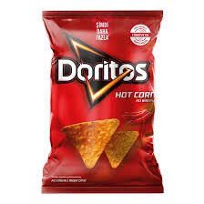 Doritos Hot Corn Acı Biberli Mısır Cipsi Süper Boy 130 G