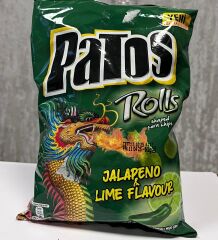 Patos Lime Flavour ve Jalapeno Cips 61 g