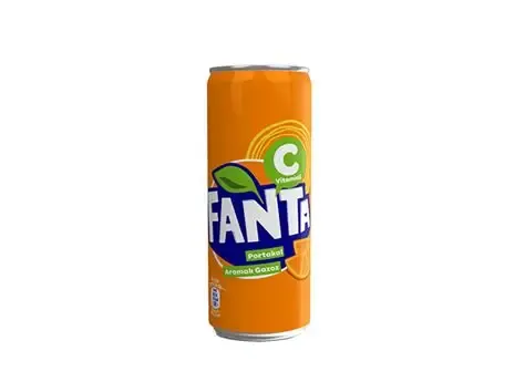 Fanta Portakal Aromalı Kutu 330 Ml
