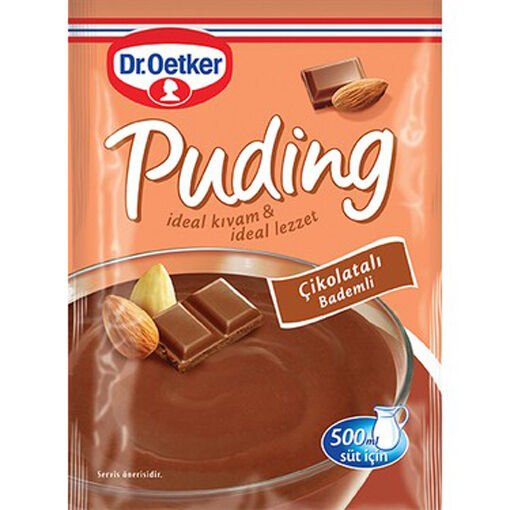 Dr. Oetker Çikolatalı Badem Puding 118 Gr