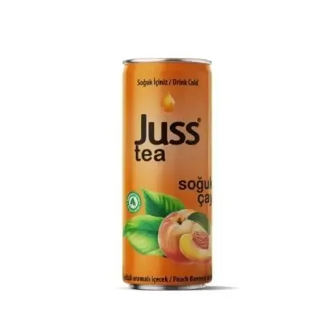 Juss Tea Şeftali Aromalı Soğuk Çay 200 Ml