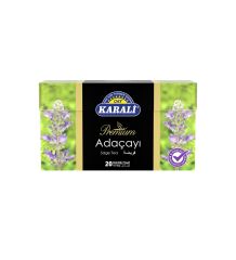 Karali Bardak Poşet Bitki Çayı Adaçayı 20'li