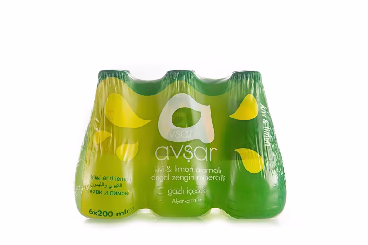 Avşar Limon Aromalı Maden Suyu 6x200 Ml
