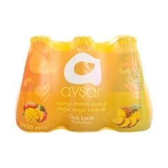 Avşar Mango Ananas Maden Suyu 6x200 Ml