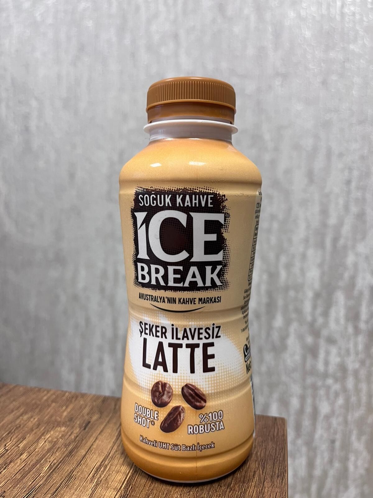 Ice Break Latte Double Shot Şekersiz 375 Ml
