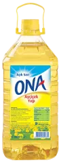 Ona Ayçiçek Yağı Dar Ağız Pet 5 L
