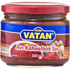 Bizim Vatan Acılı Kahvaltılık Sos 320 G