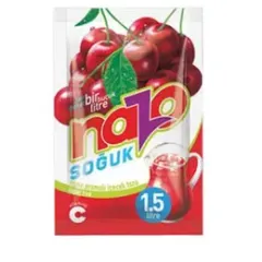 Nazo Vişne Aromalı İçecek Tozu 9 gr