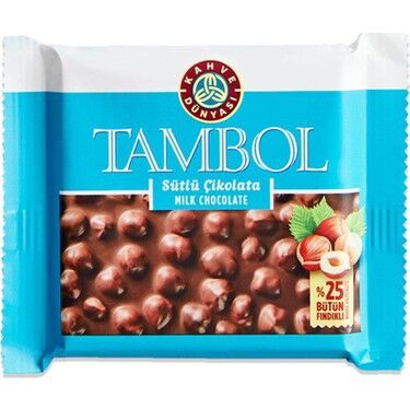 Kahve Dünyası Tambol Fındıklı Sütlü Çikolata 77 G