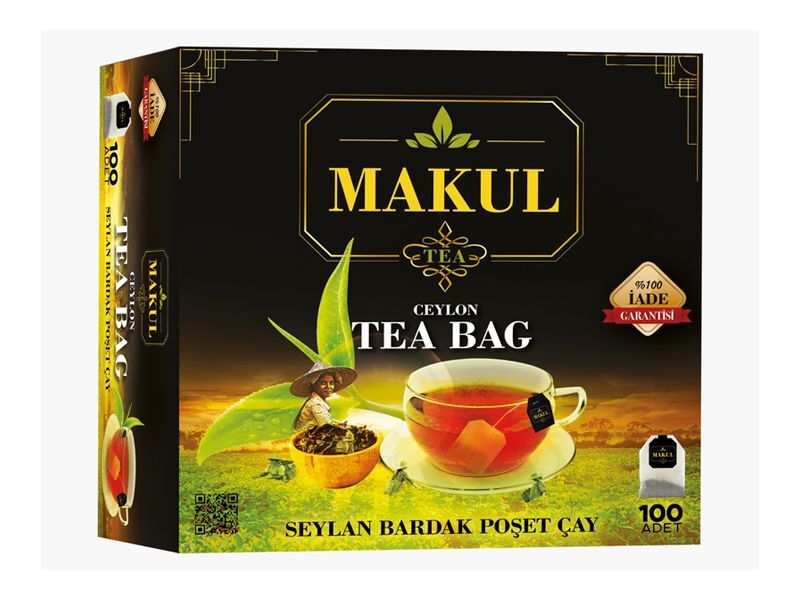 Makul Seylan Bardak Poşet Çay 100 Adet 400 gr