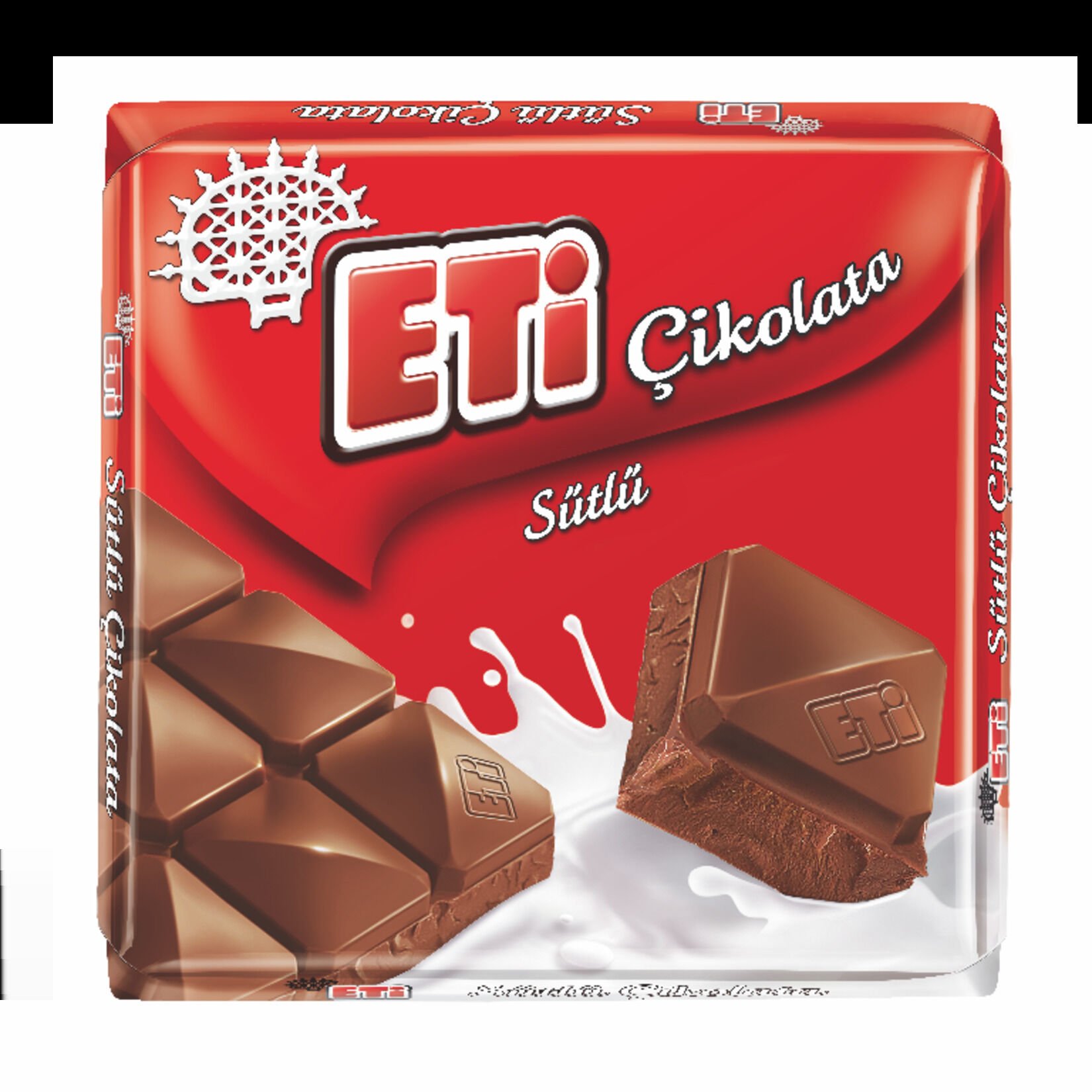 Eti Sütlü Kare Çikolata 65 G
