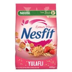 Nestle Nesfit Kırmızı Meyveli Tam Tahıl ve Pirinç Gevreği 400 G