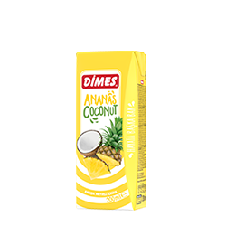 Dimes Ananas Aromalı Meyve Suyu 200 Ml