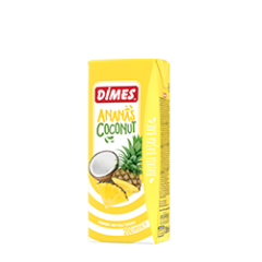 Dimes Ananas Aromalı Meyve Suyu 200 Ml