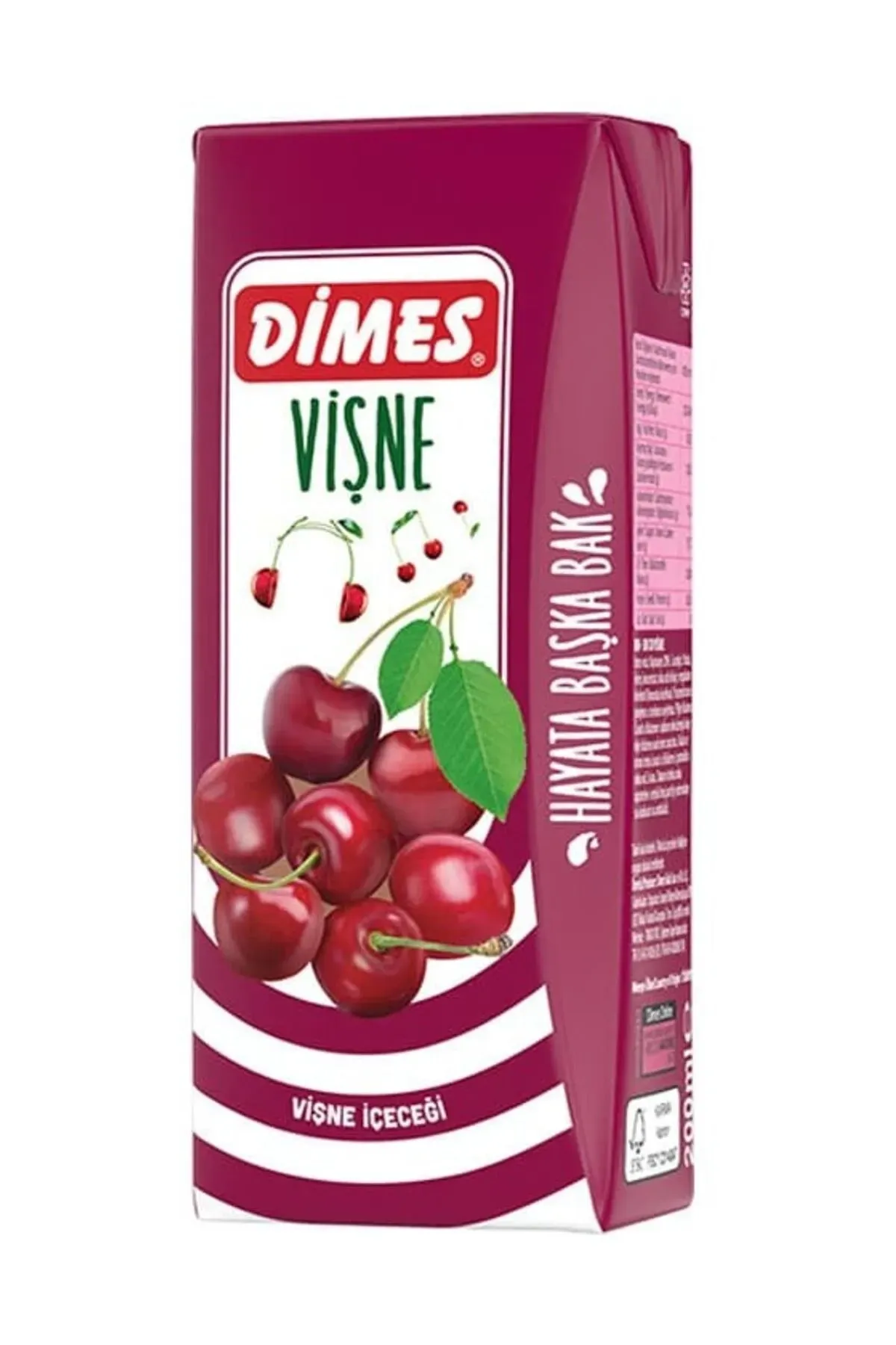 Dimes Vişne Meyve Suyu 200 Ml