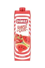 Dimes Karpuz Çilek Meyve Suyu 1 Lt