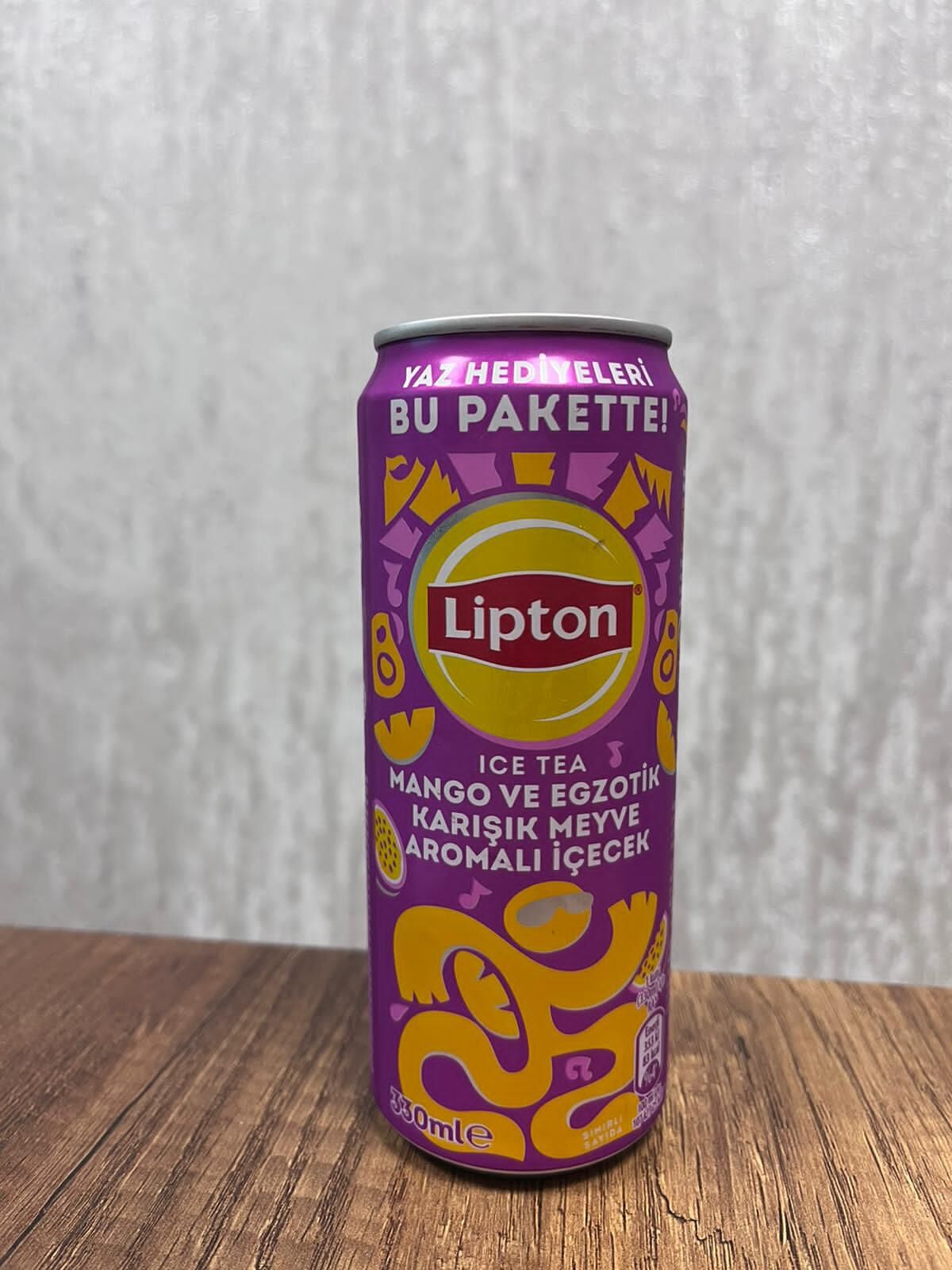 Lipton Ice Tea Egzotik Meyve ve Mango 330 Ml