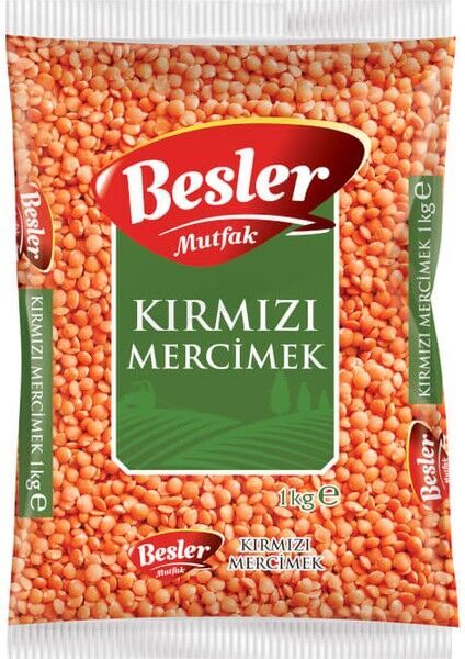 Besler Mutfak Kırmızı Mercimek 2,5 kg