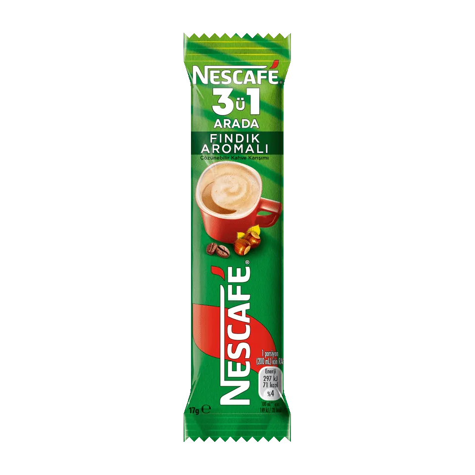 Nescafe 3ü1 Arada Fındık Aromalı
