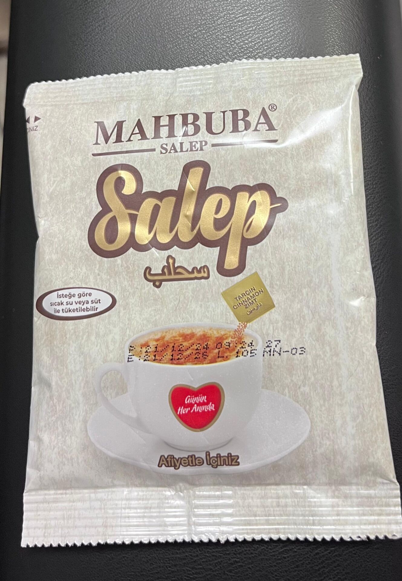 Mahbuba Sahlep +Tarçınlı
