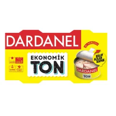 Dardanel Ekonomik Ton Balığı Ayçiçek Yağlı 2*140 g