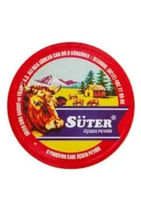 Süter 6 Porsiyon Sade Üçgen Peynir