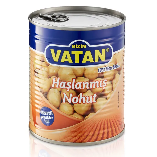 Haşlanmış Nohut Bizim Vatan 800 g
