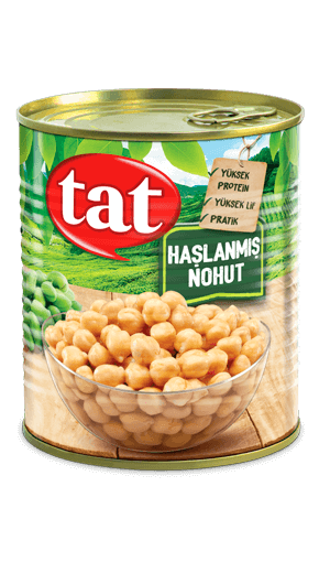 Tat Haşlanmış Nohut Konservesi 800 g