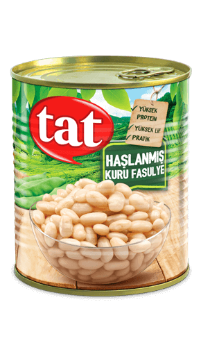 Tat Haşlanmış Kuru fasulye Konservesi 800 g