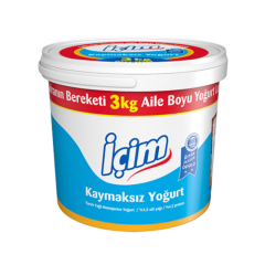 İçim Yoğurt Kaymaksız Yarım Yağlı 3 Kg