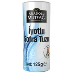 Anadolu Mutfağı İyotlu Tuz 125 Gr