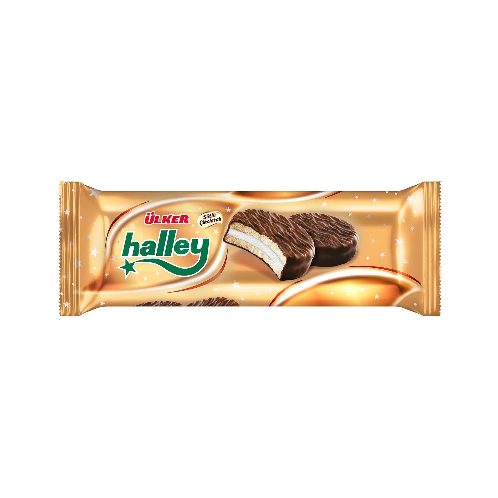 Halley Çikolata Kaplamalı Sandviç Bisküvi 8'li 240 G