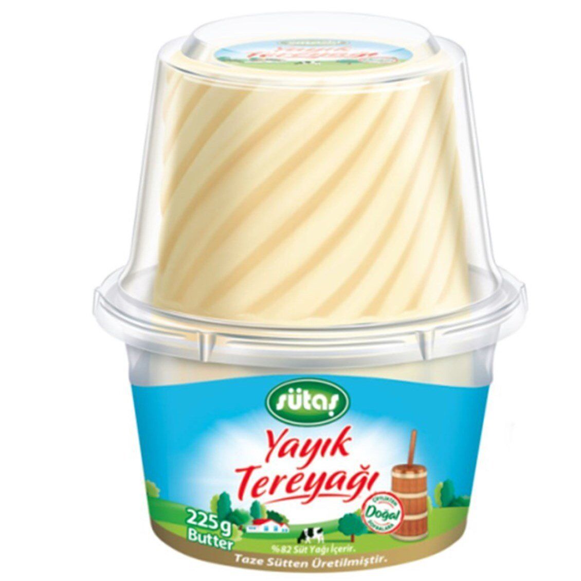 Sütaş Yayık Tereyağı 225 gr