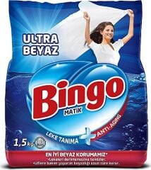 Bingo Matik Ultra Beyaz 1.5 kg Toz Deterjan
