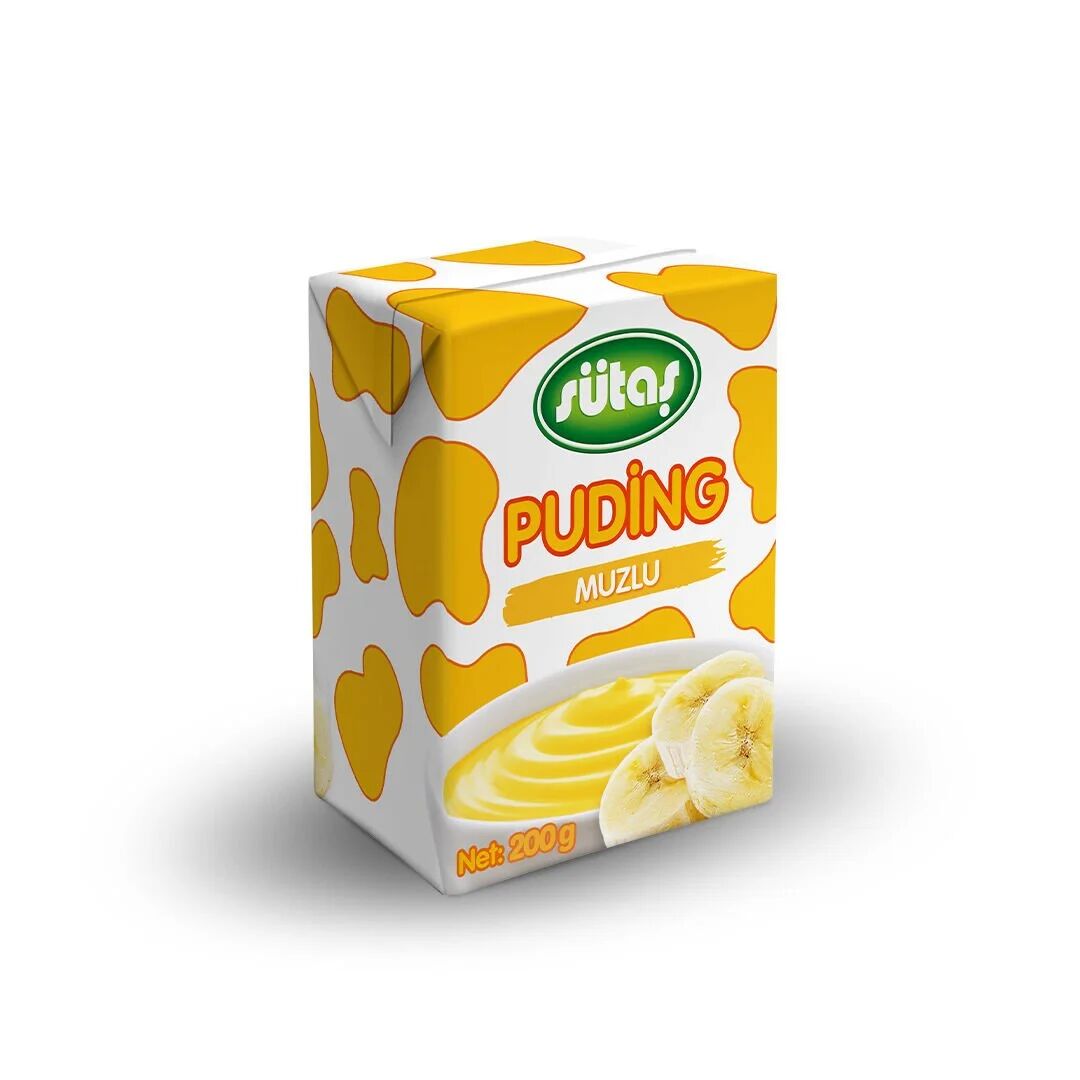 Sütaş Muzlu Puding 200 G