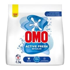 Omo Active Fresh Beyazlar Toz Deterjan  1.5 Kg