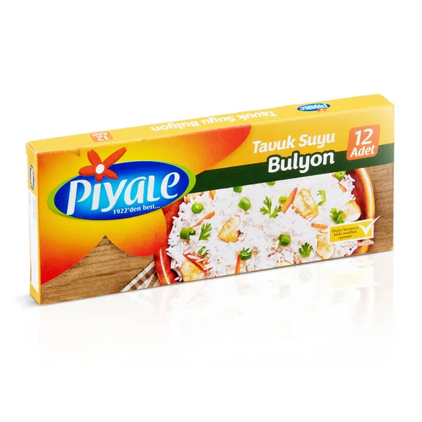 Piyale Tavuk Suyu  Bulyon 12 Adet 120 G