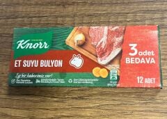 Knorr Et Suyu Bulyon 12 Adet 120 G
