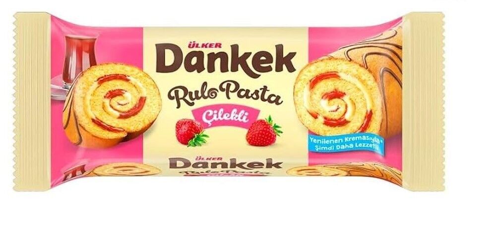 Ülker Dankek Çilekli Rulo Pasta 235 G