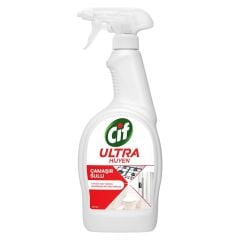 Cif Ultra Hijyen Sprey Yüzey Temizleyici Çamaşır Sulu Katkılı Leke Çıkarıcı Yağ Çözücü 750 ml