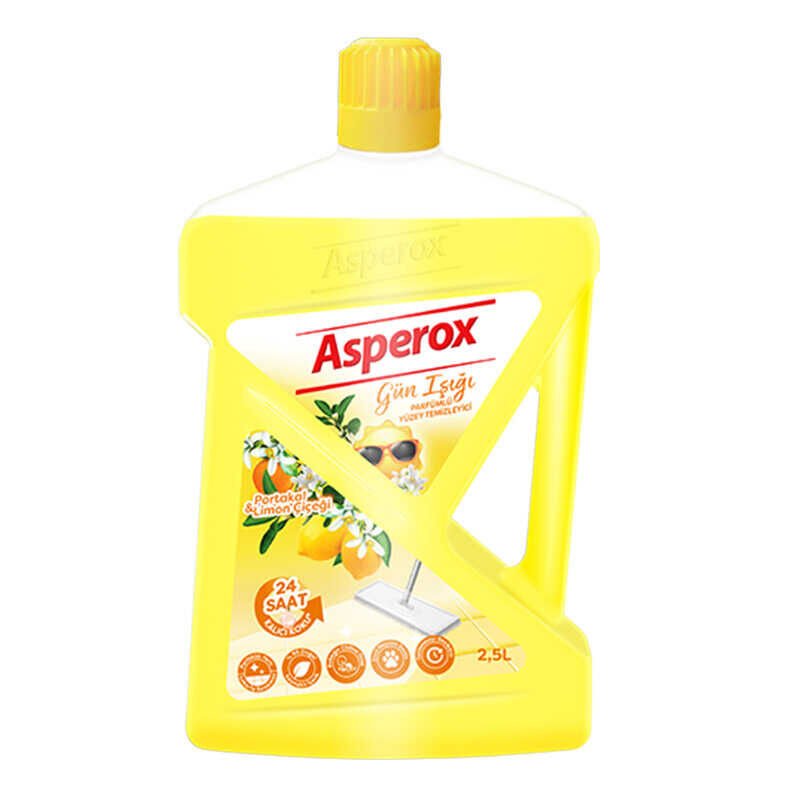 Asperox Parfümlü Yüzey Temizleyici Gün Işığı Portakal & Limon Çiçeği 2,5 Lt