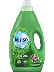 Rinso Sıvı Çamaşır Deterjanı Aloe Vera Renkliler İçin Komple Bakım Serisi 3L