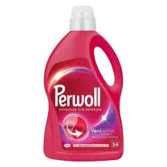 Perwoll Hassas Bakım Sıvı Çamaşır Deterjanı Renkli Yenileme 3 L
