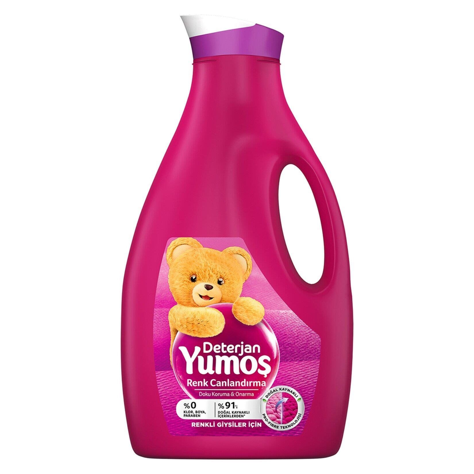 Yumoş Sıvı Deterjan 2520ml Renk Canlandırma