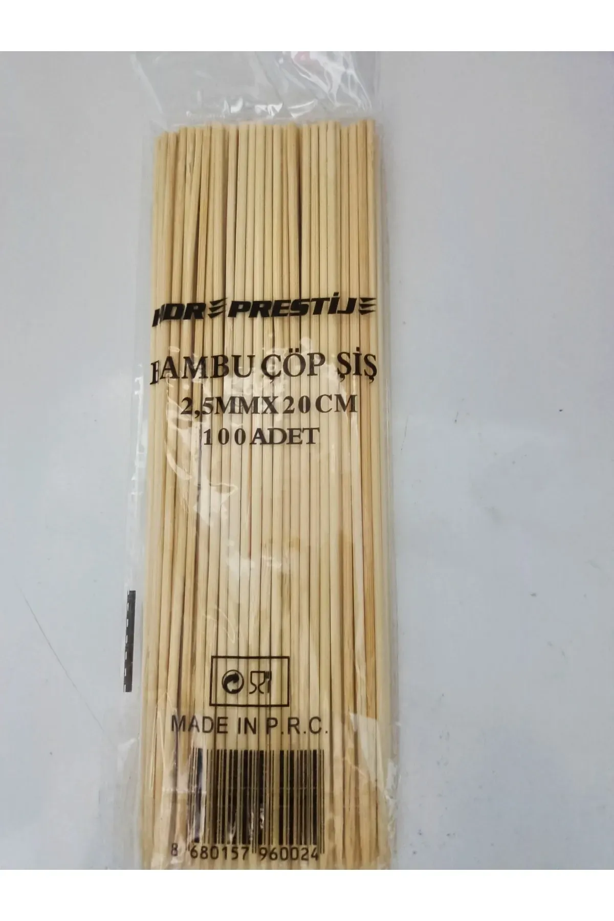 Bambu Çöp Şiş