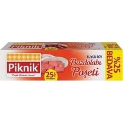 Piknik Buzdolabı Poşeti Büyük Boy 4 lü