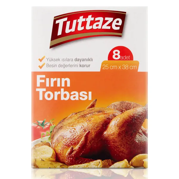 Tuttaze Yanmaz Fırın Torbası 25 Gr