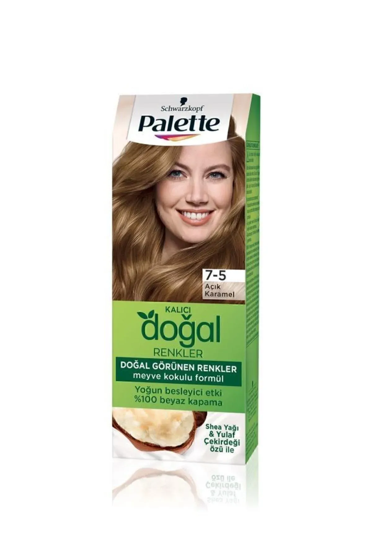 Palette Kalıcı Doğal Renkler 7-5 Açık Karamel